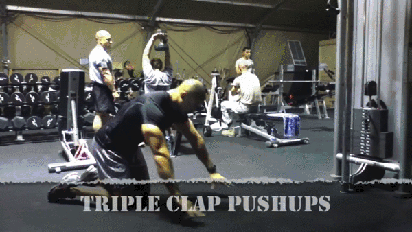3 clap pushup