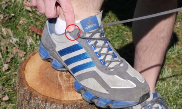 Running Shoes Holes
