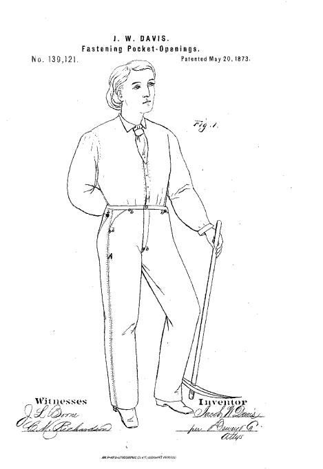 Jacob Jeans Patent 