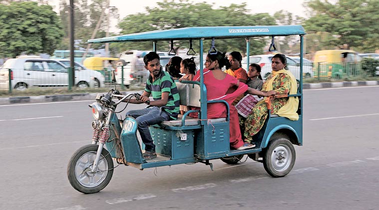 Ola e-rickshaw