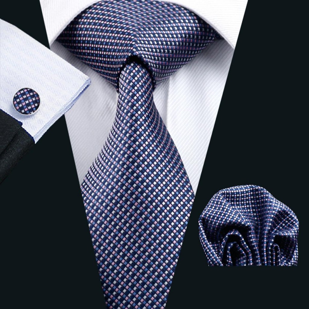 blue-silk-tie-for-men-pocket-square-cufflinks